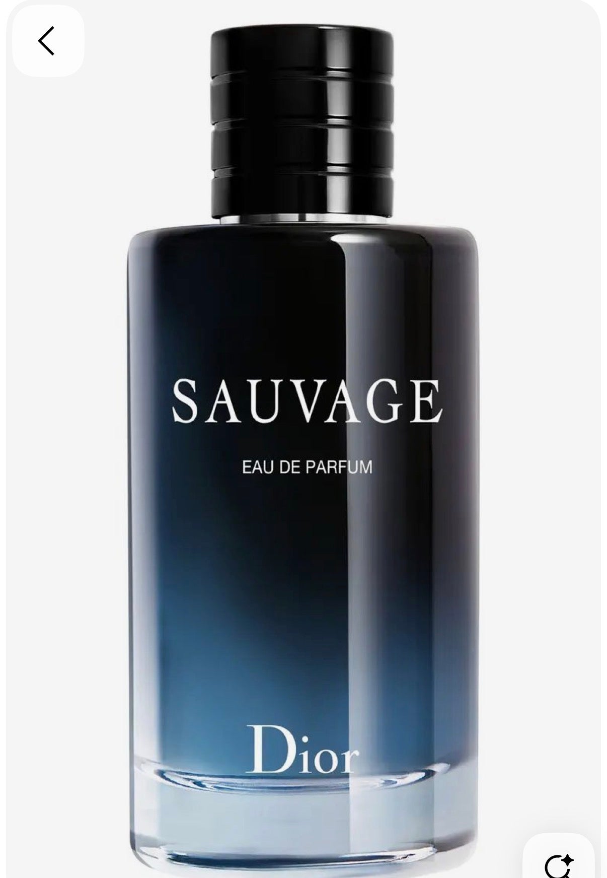 Dior sauvage parfum 100 ml EDT